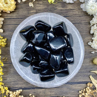 Black Obsidian Tumbled Stone