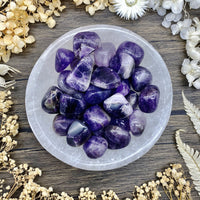 Amethyst Tumbled Stone Large