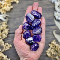 Amethyst Tumbled Stone Large