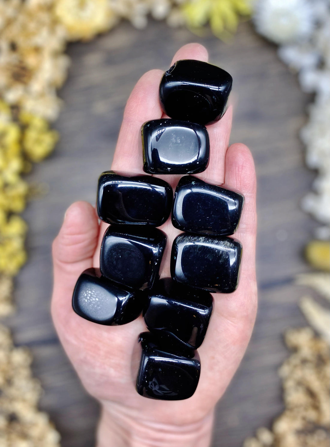 Black Obsidian Tumbled Stone