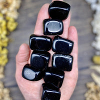 Black Obsidian Tumbled Stone