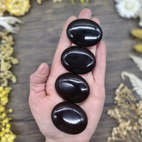 Black Obsidian Pillow
