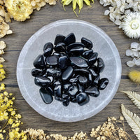 Black Onyx Tumbled Stone