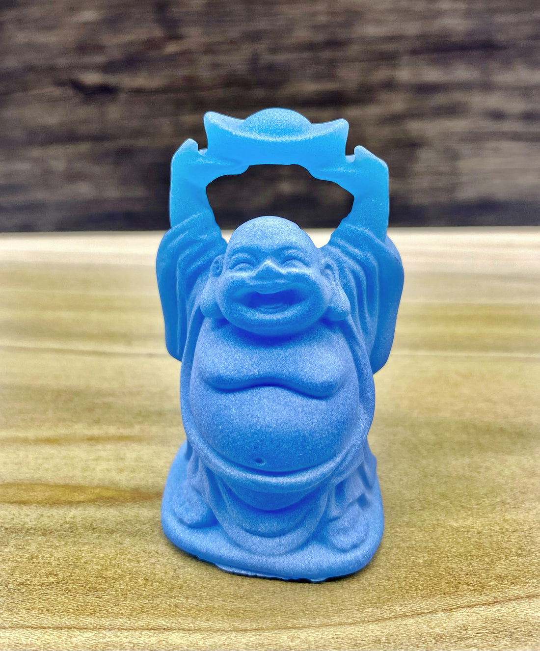 Blue Buddha Figurine 2"