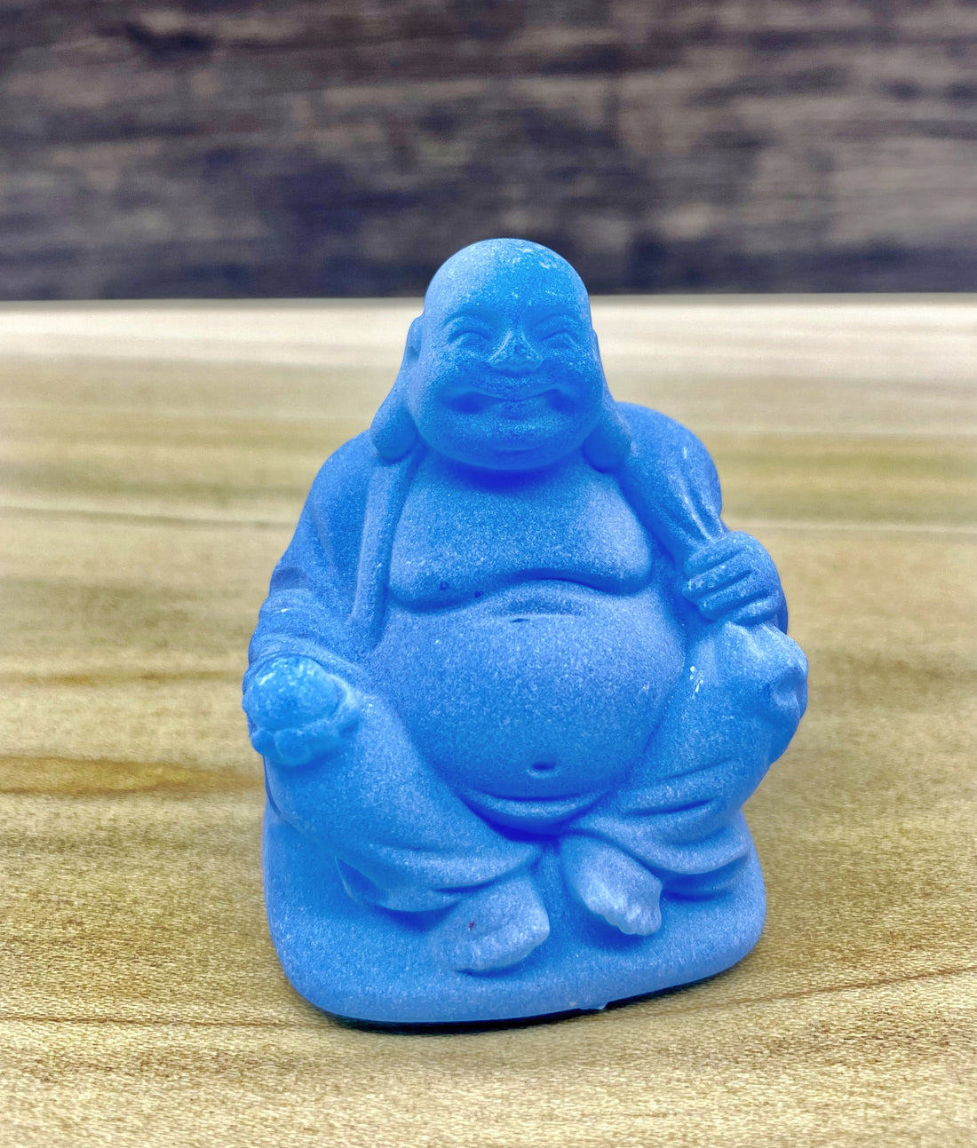 Blue Buddha Figurine 2"