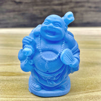 Blue Buddha Figurine 2"