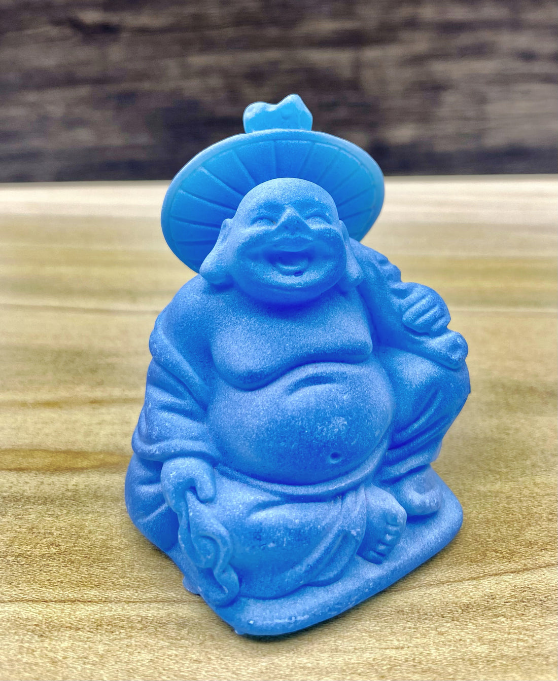 Blue Buddha Figurine 2"