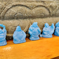 Blue Buddha Figurine 2"