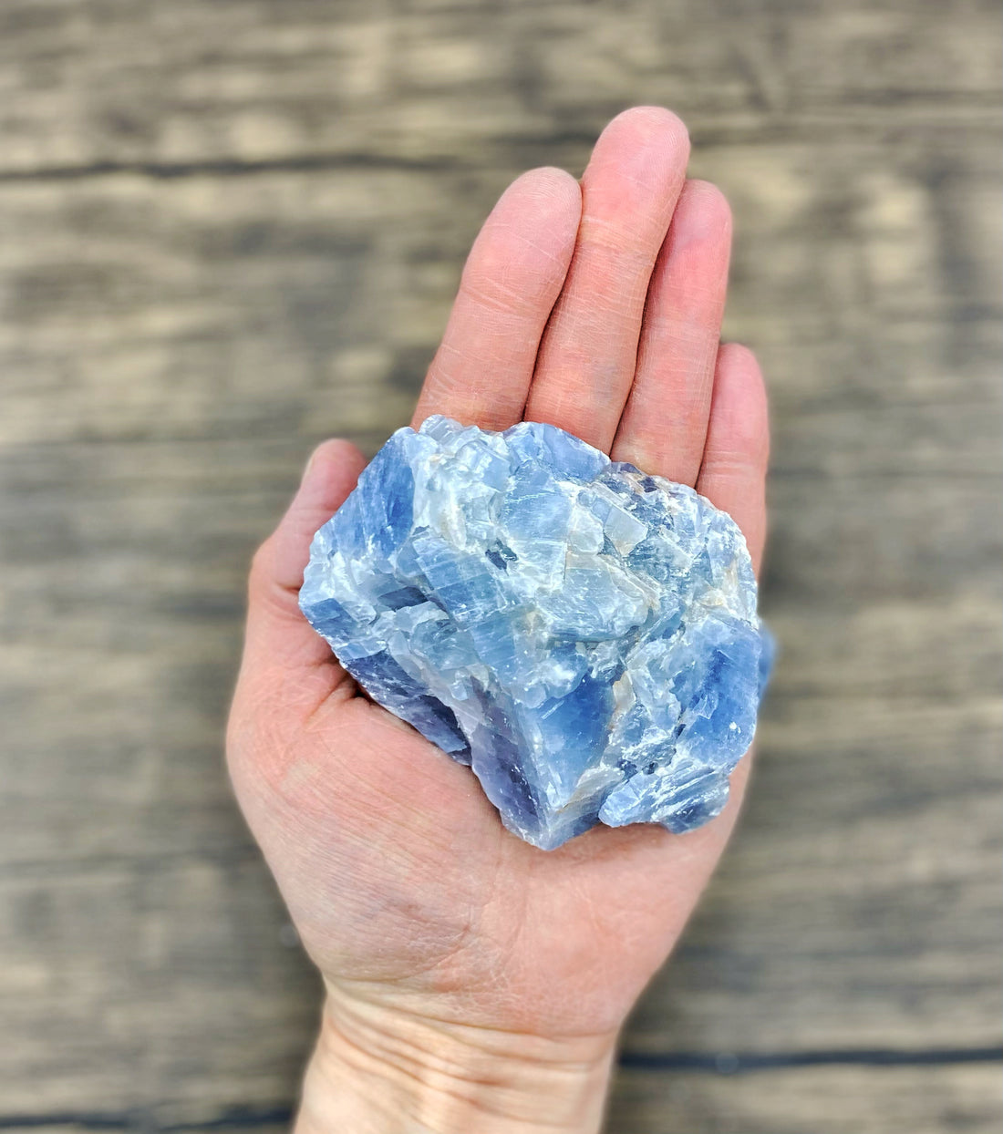 Blue Calcite Large $25