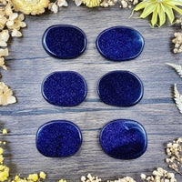 Blue Goldstone Medallion