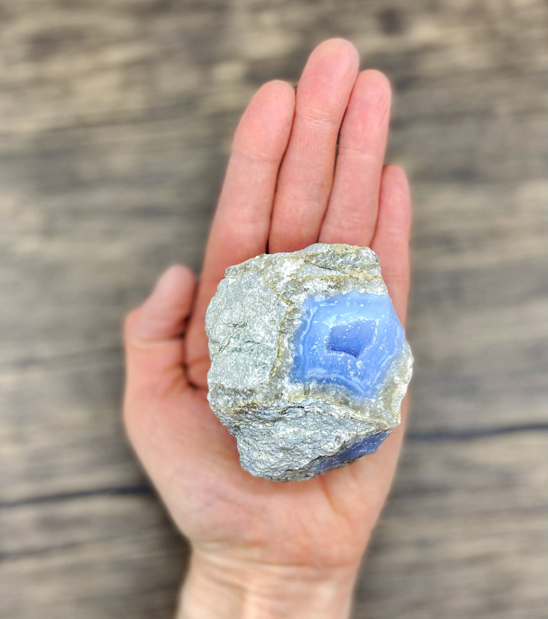 Blue Lace Agate Rough $28