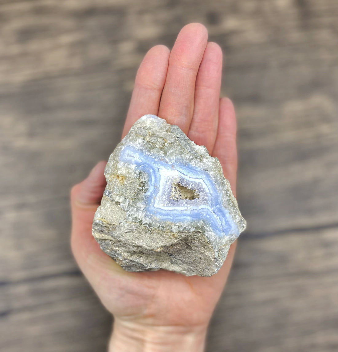 Blue Lace Agate Rough $38