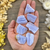 Blue Lace Agate Polished Slab