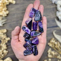 Charoite Tumbled Stone