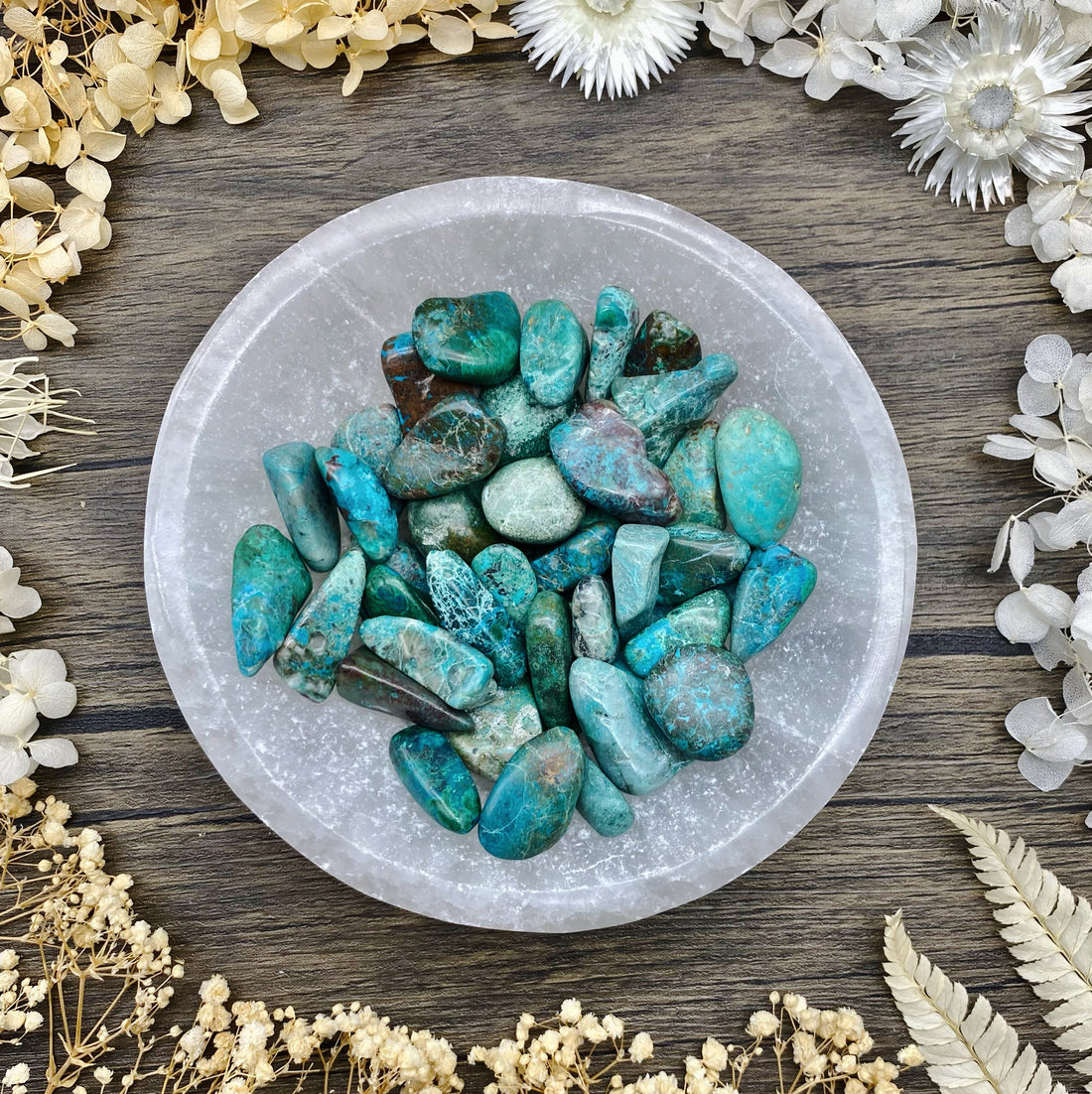 Chrysocolla Tumbled Stone