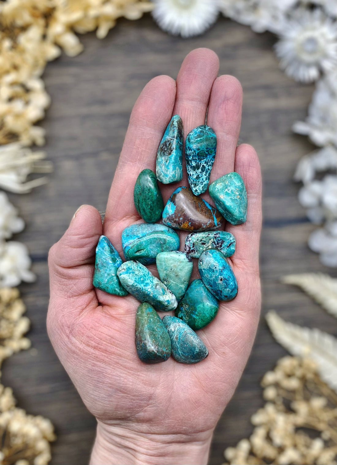 Chrysocolla Tumbled Stone