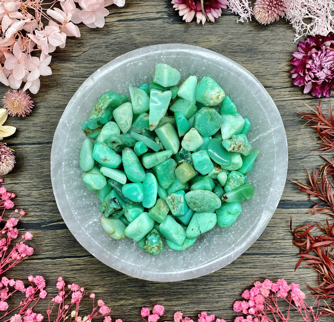 Chrysoprase Tumbled Stone
