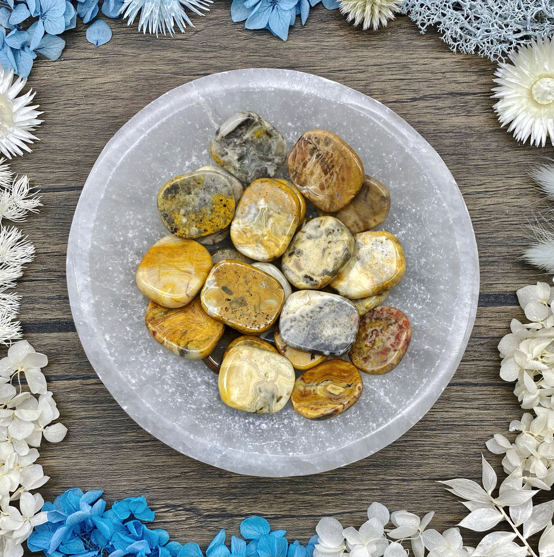 Crazy Lace Agate Mini Medallion