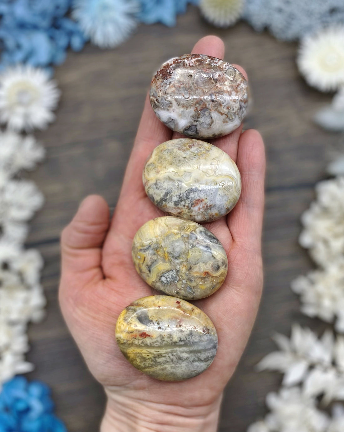 Crazy Lace Agate Pillow