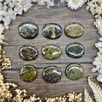 Dragon Blood Jasper Medallion