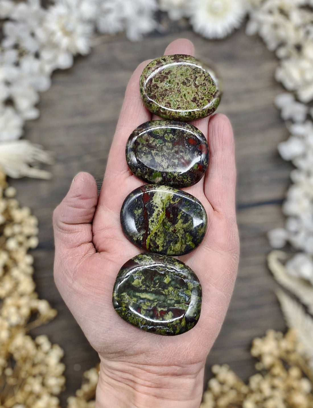Dragon Blood Jasper Medallion