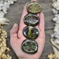 Dragon Blood Jasper Medallion