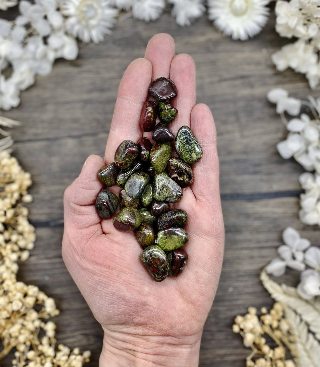 Dragon Blood Jasper Tumbled Stone