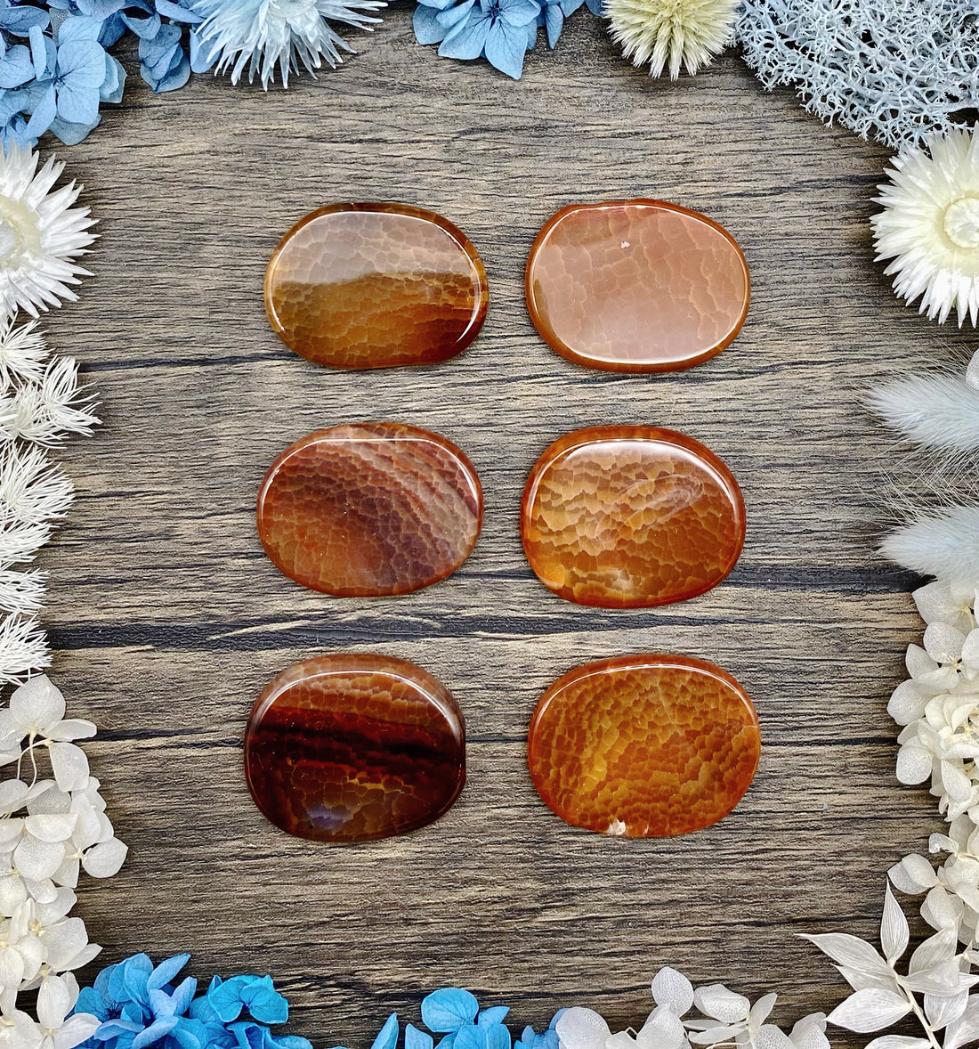Fire Agate Medallion