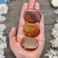 Fire Agate Medallion