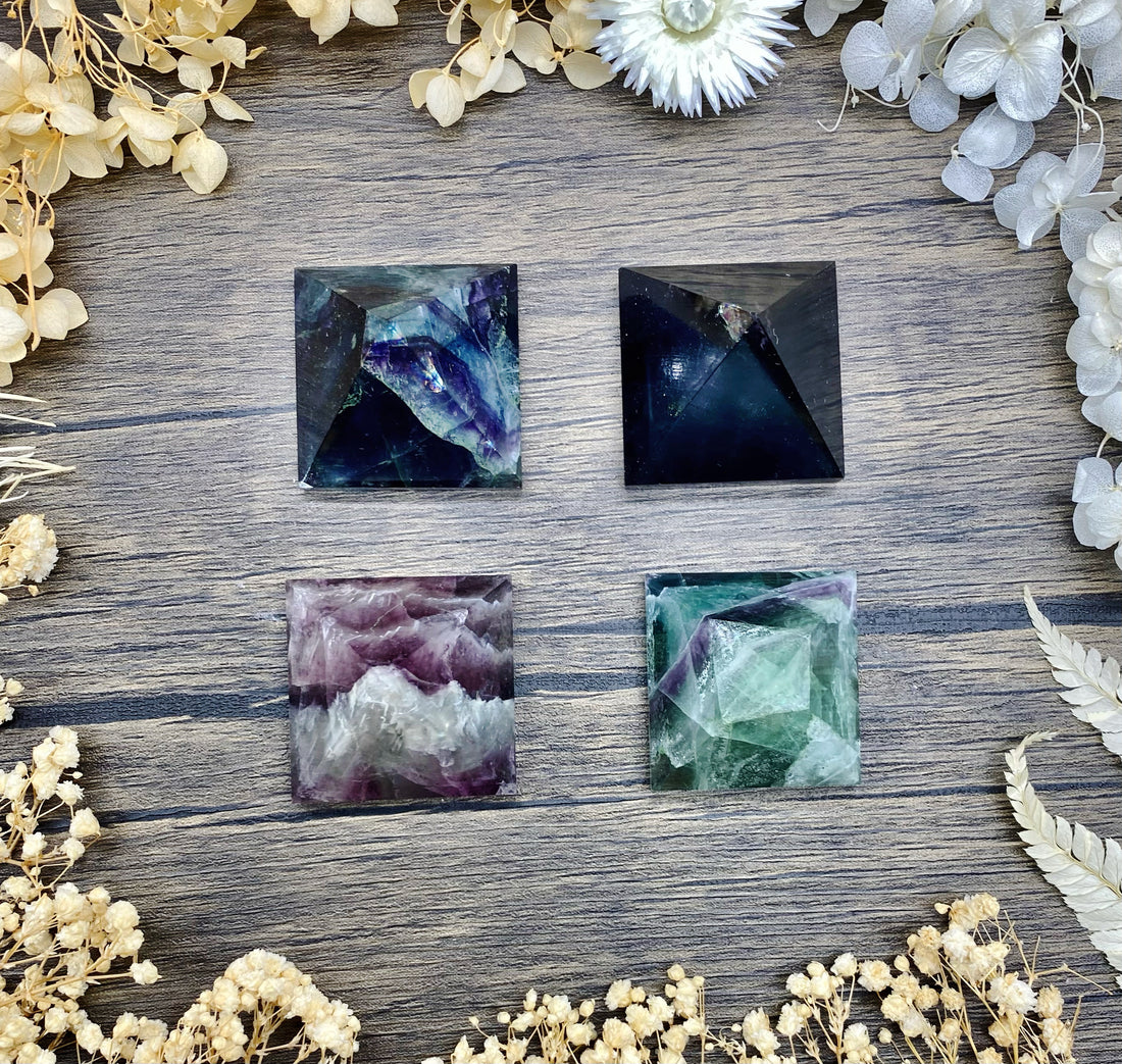 Fluorite Pyramid