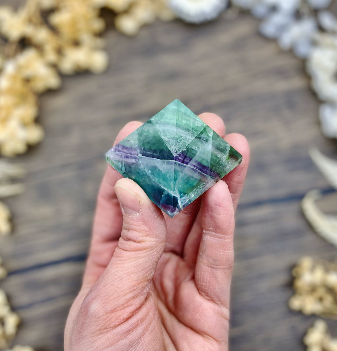 Fluorite Pyramid