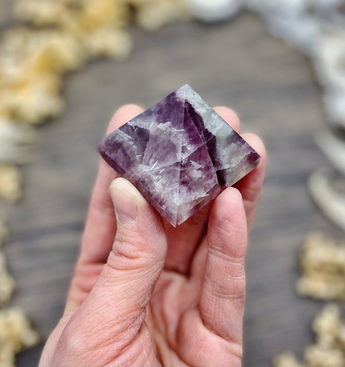 Fluorite Pyramid