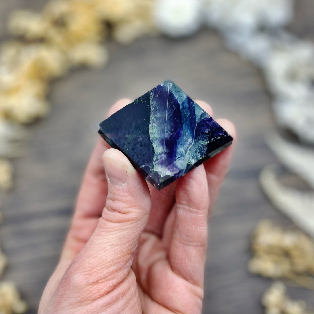Fluorite Pyramid