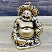 Gold Buddha Figurine 2"