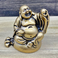 Gold Buddha Figurine 2"