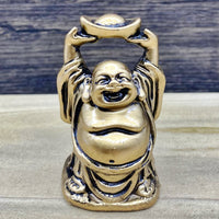 Gold Buddha Figurine 2"