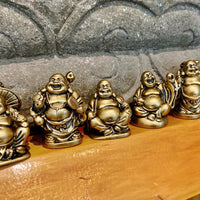 Gold Buddha Figurine 2"