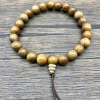 Mala Bracelet Gold Pheobe Wood