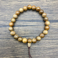 Mala Bracelet Gold Pheobe Wood