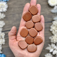 Goldstone Mini Medallion
