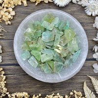 Green Calcite Raw