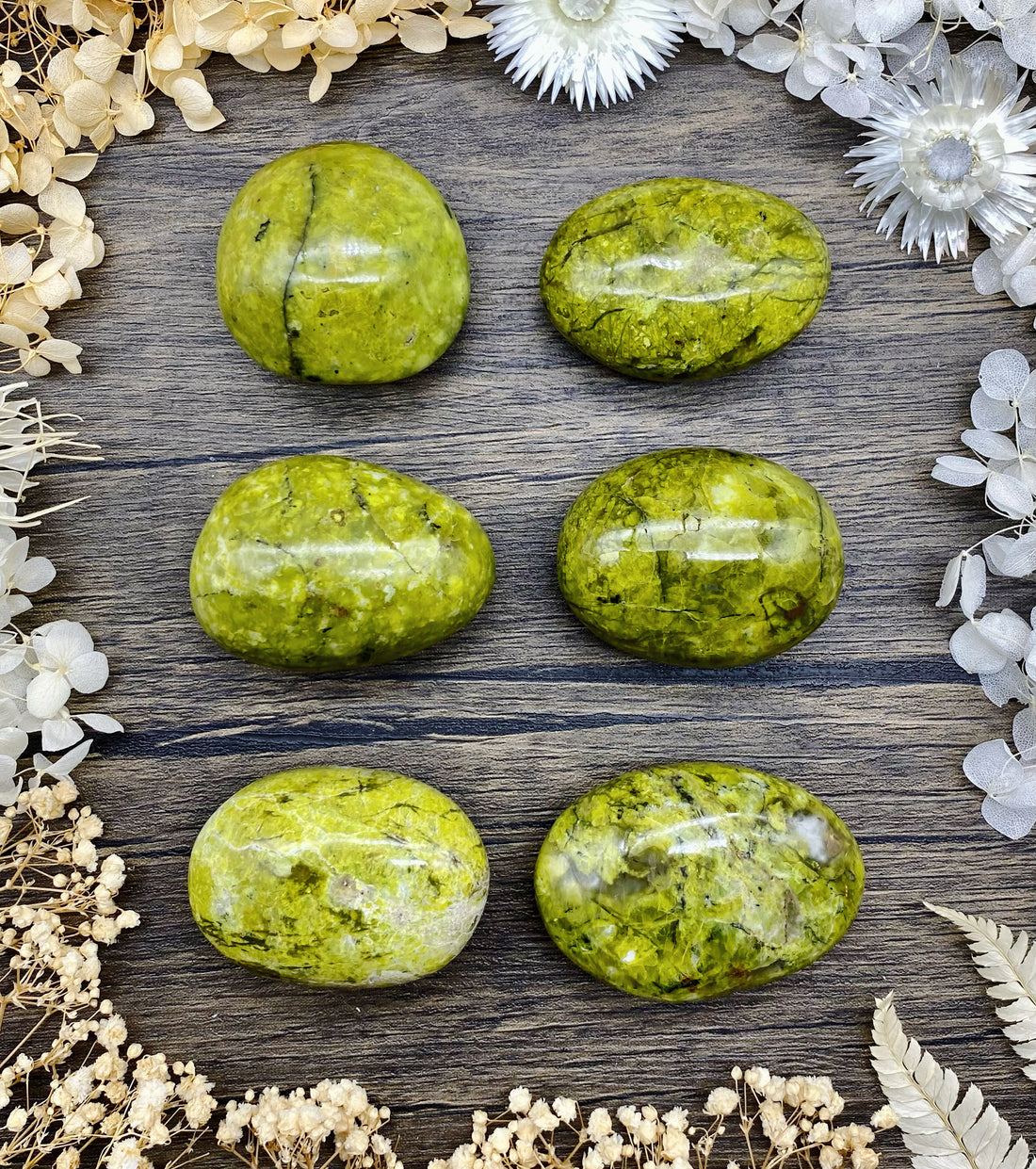 Green Opal Palmstone
