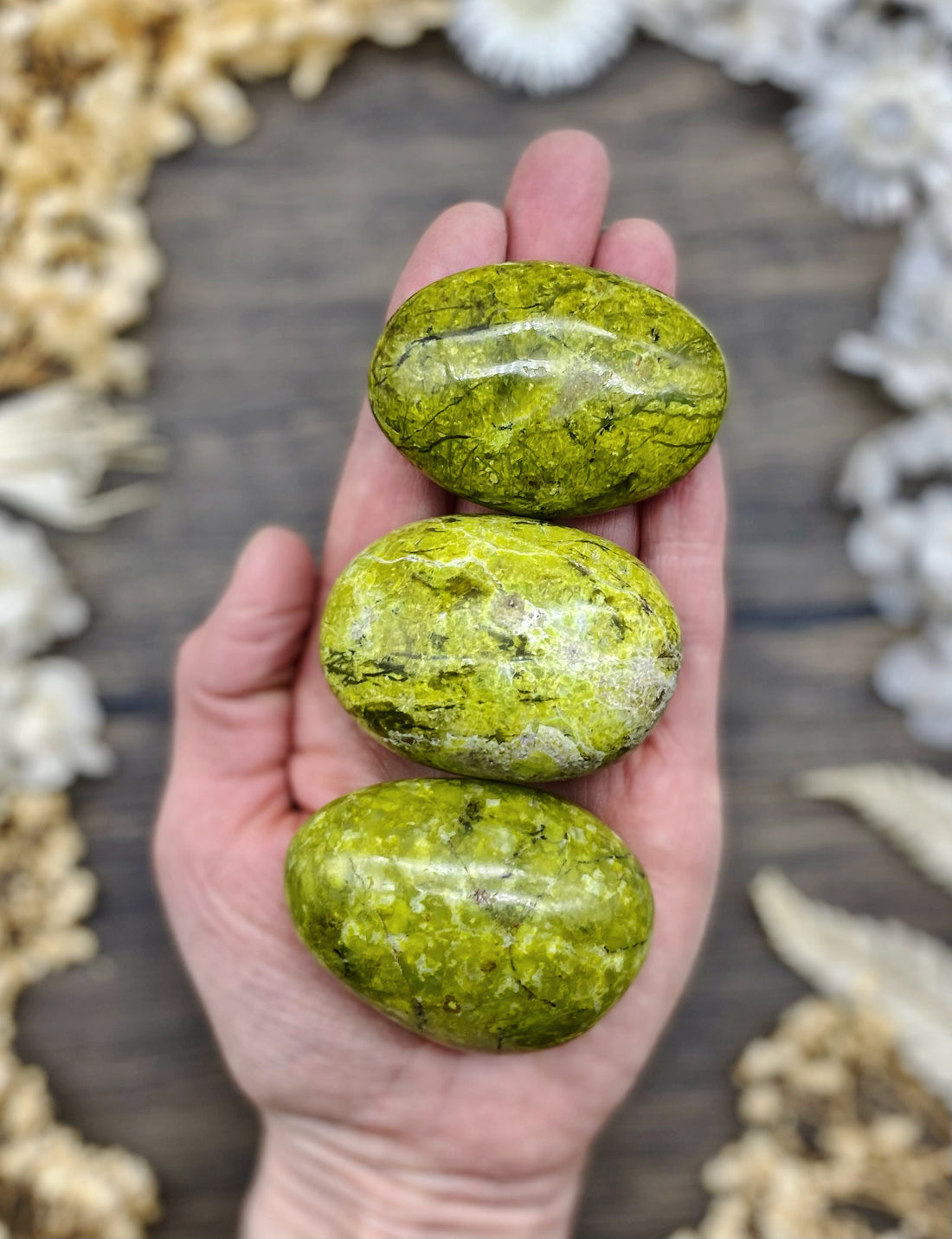 Green Opal Palmstone