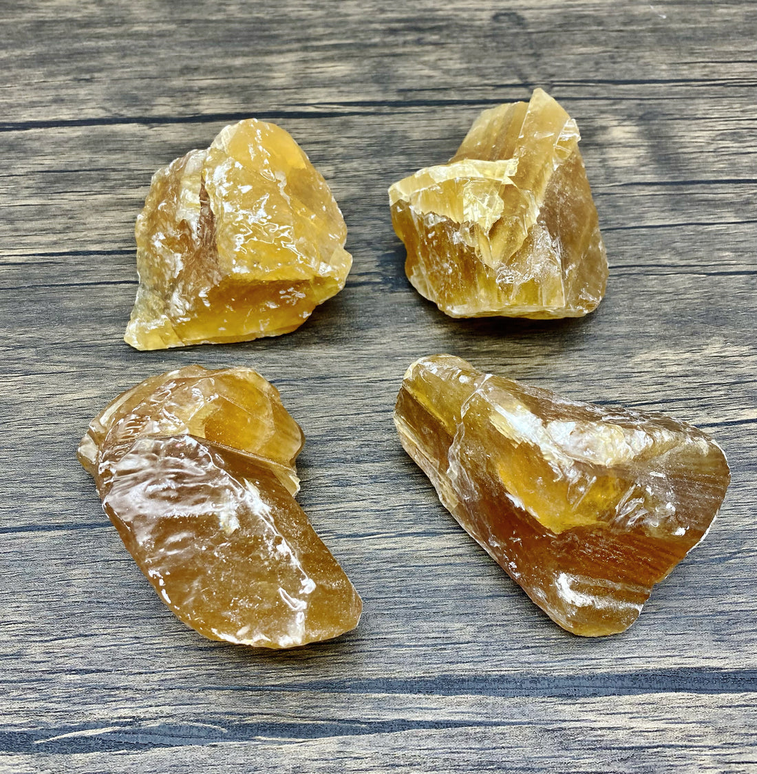 Honey Calcite Large $20