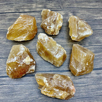 Honey Calcite Large $25