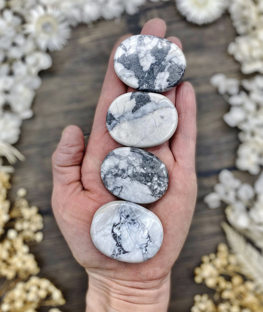 Howlite Medallion