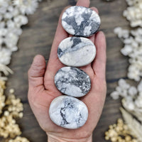 Howlite Medallion