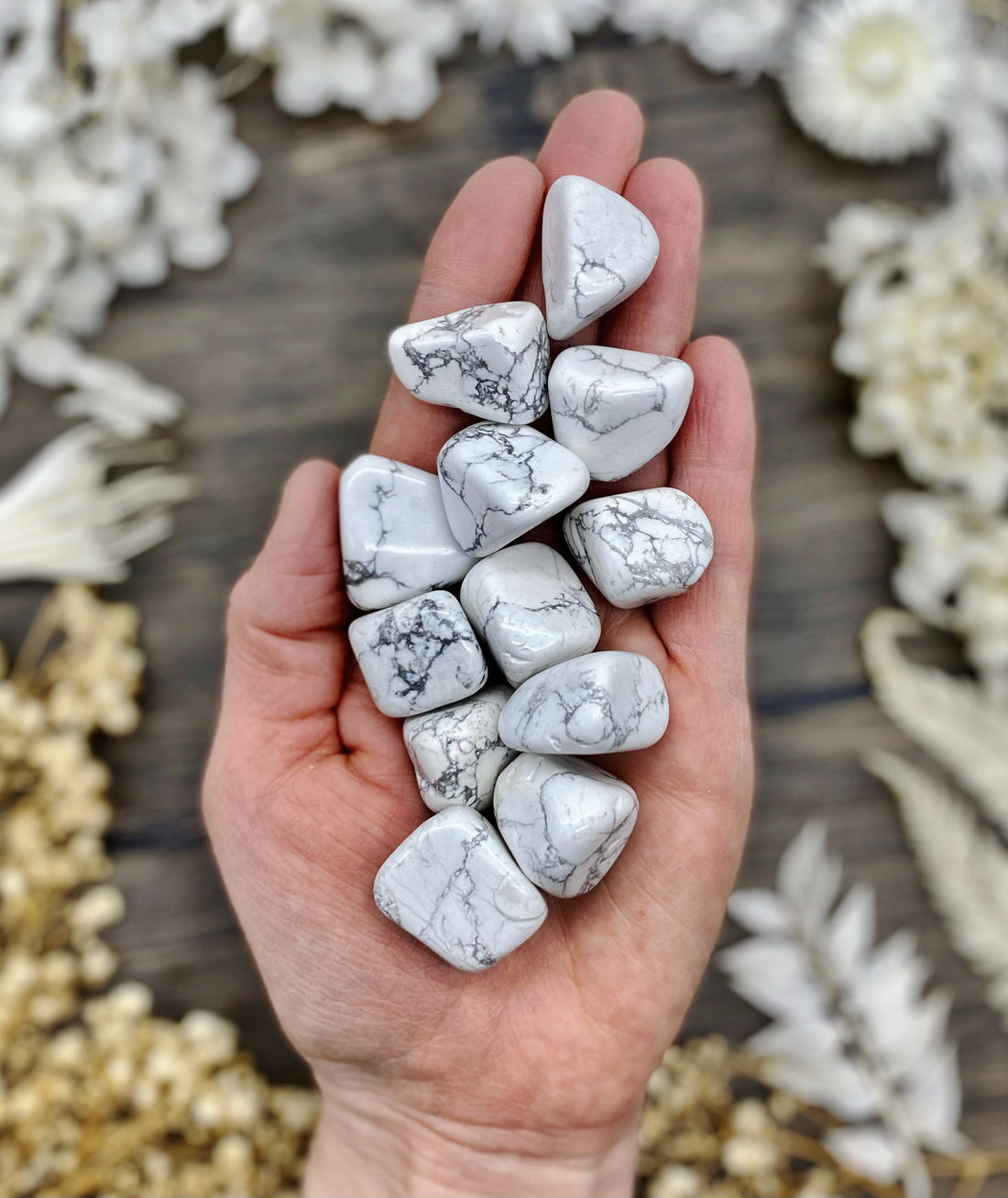 Howlite Tumbled Stone