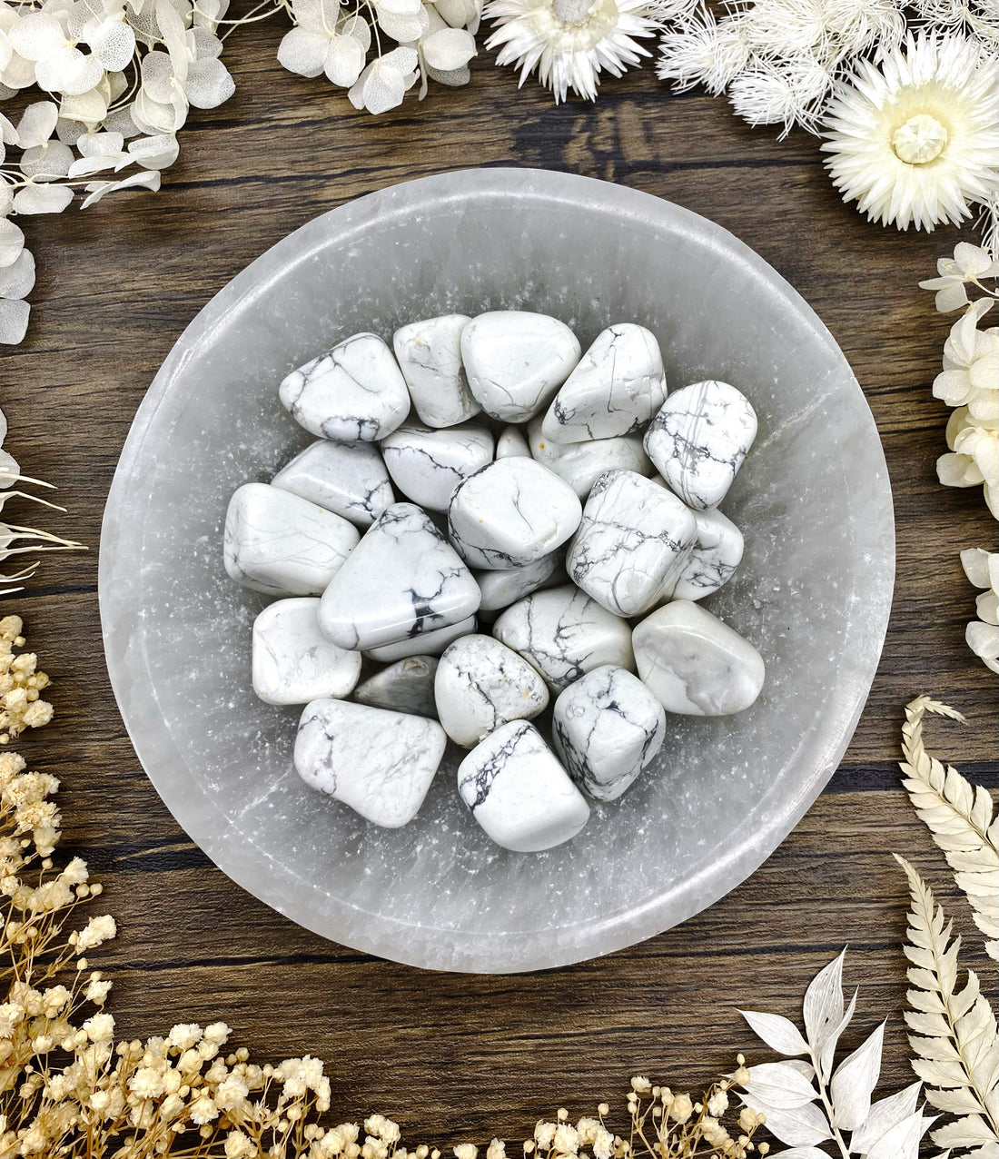 Howlite Tumbled Stone