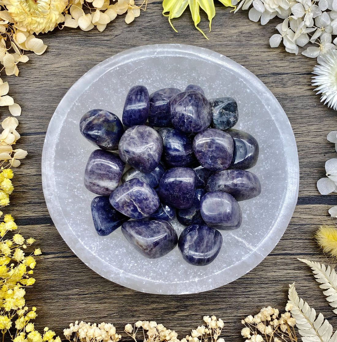 Iolite Tumbled Stone